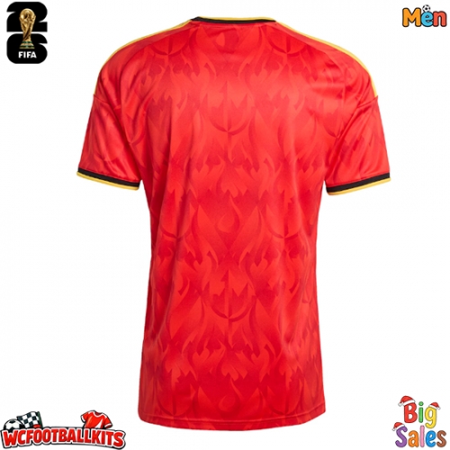 Belgium Replica Home Stadium Shirt World Cup 2026 Short Sleeve